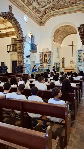 Foto 1 de 4 — Visita da Escola Estadual Agamenon Magalhães