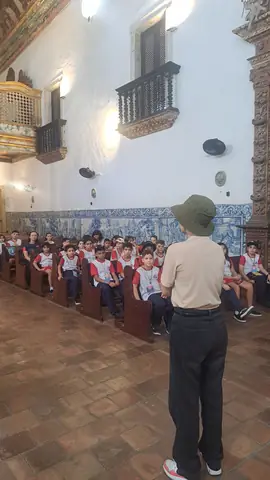 Foto 2 de 4 — Visita da Escola Municipal Moema Tinoco C. Lima - 24 de abril de 2025