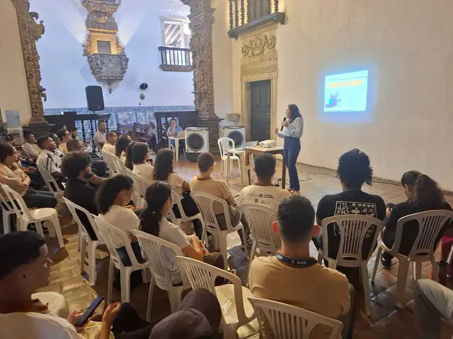 Foto 5 de 9 — Palestra sobre Lei Maria da Penha, Violência Doméstica e Assédio - CCSF (26/11)
