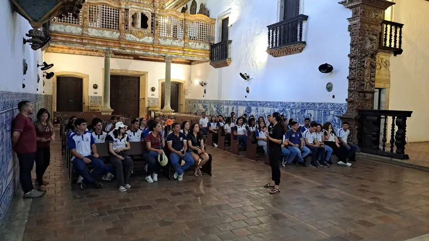 Foto 4 de 6 — Visita da Escola Municipal Presidente Castelo Branco - 19 de novembro de 2025