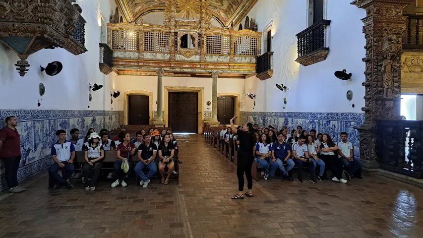 Foto 5 de 6 — Visita da Escola Municipal Presidente Castelo Branco - 19 de novembro de 2025