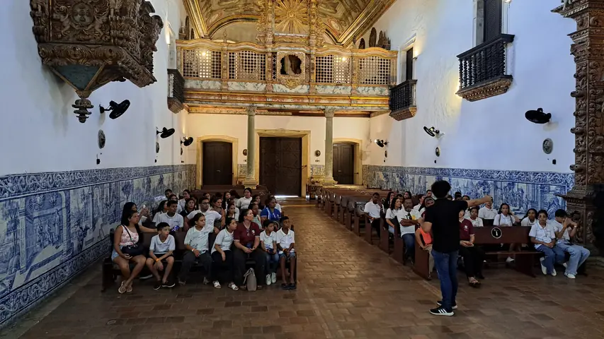Foto 2 de 3 — Visita da Escola Estadual Demétrio Toledo - 04 de dezembro de 2025