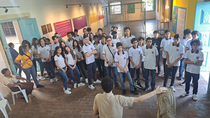 Foto 6 de 6 — Visita do Colégio Imaculado Coração de Maria - 28 de abril de 2026