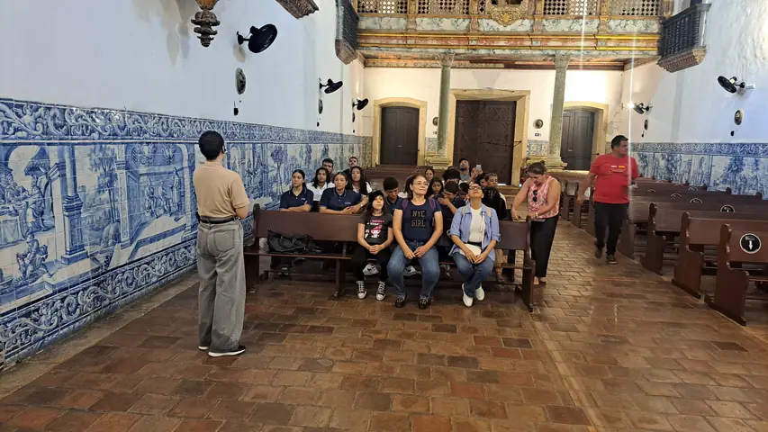 Foto 2 de 3 — Visita da ECI Padre Hildon Bandeira - 24 de abril de 2026