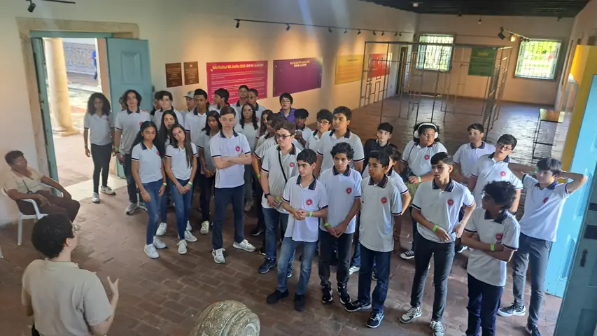 Foto 4 de 6 — Visita do Colégio Imaculado Coração de Maria - 28 de abril de 2026