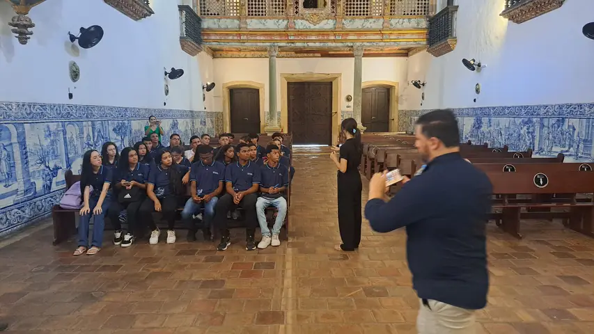 Foto 3 de 5 — Visita da ECI Cônego Francisco Gomes de Lima - 30 de abril de 2026