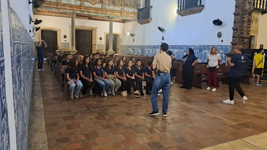 Foto 3 de 3 — Visita da Escola Soberano - 28 de abril de 2026