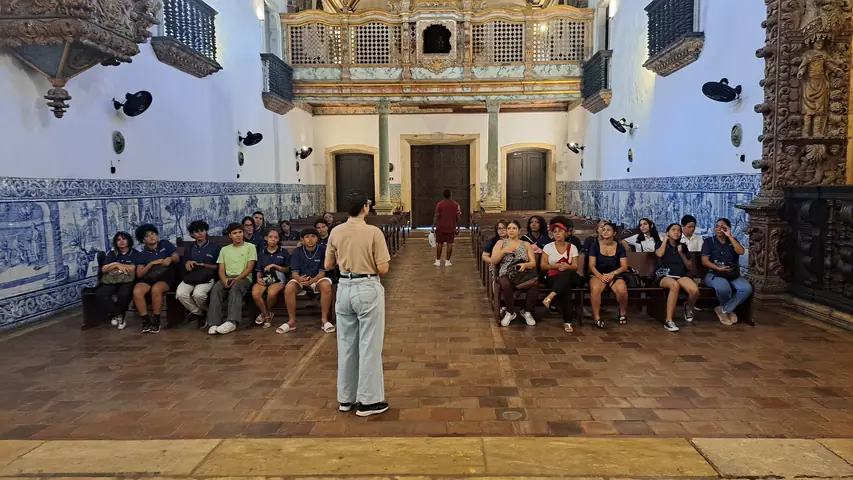 Foto 2 de 3 — Visita da Rede de Ensino Estadual do Centro Profissionalizante Deputado Antônio Cabral - 29 de abril de 2026