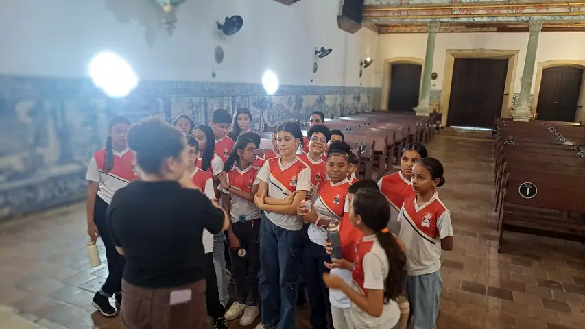 Foto 3 de 3 — Visita da Escola Municipal Monsenhor Odilon Cantinho - 19 de maio de 2026