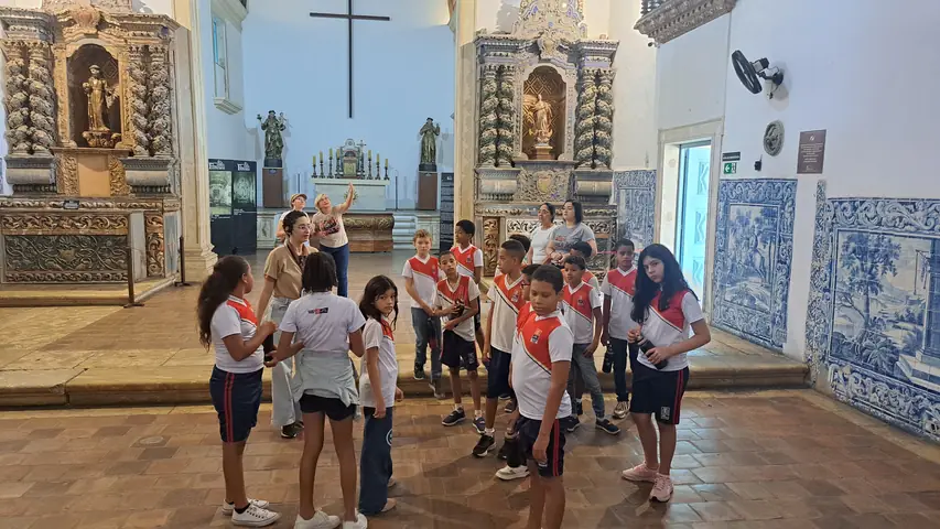 Foto 2 de 2 — Visita da Escola Municipal Euclides da Cunha - 19 de maio de 2026
