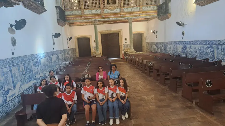 Foto 3 de 3 — Visita da Escola Municipal Euclides da Cunha - 26 de maio de 2026