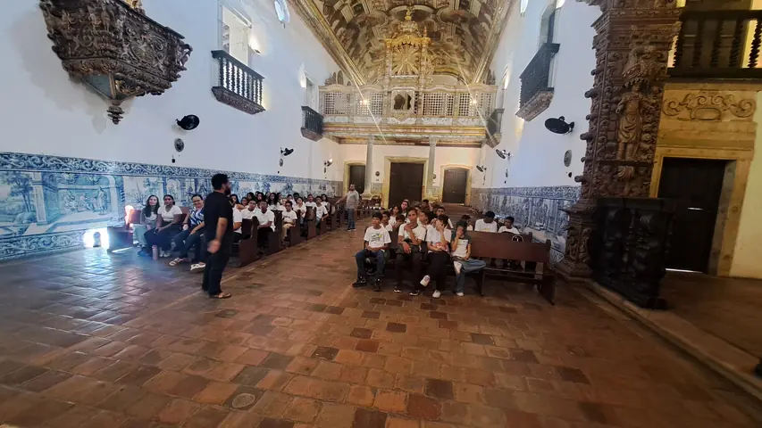 Foto 3 de 5 — Visita da Escola Municipal Professora Eunice Alves dos Santos - 20 de maio de 2026