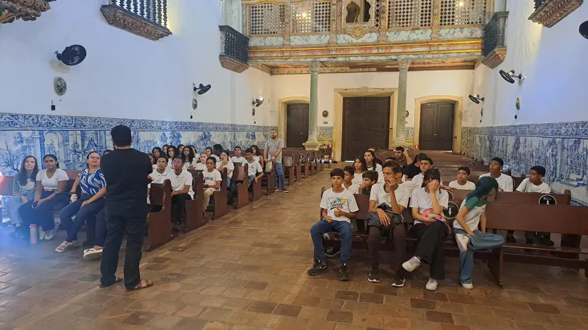Foto 4 de 5 — Visita da Escola Municipal Professora Eunice Alves dos Santos - 20 de maio de 2026