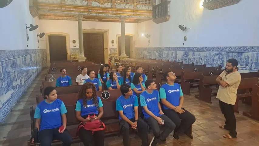Foto 3 de 3 — Visita dos Alunos do Programa Mais Aprendiz do IEL - 26 de maio de 2026