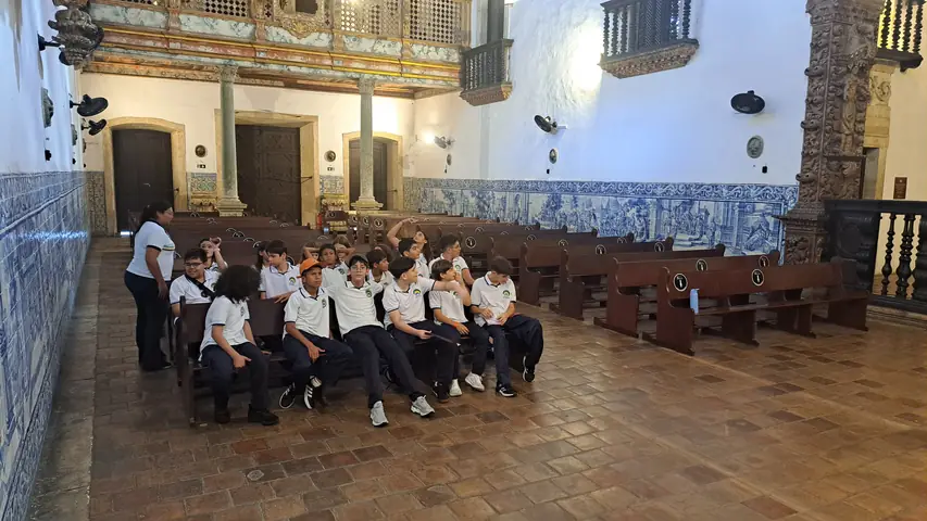 Foto 3 de 3 — Visita do Educandário Santa Teresinha - 23 de maio de 2026
