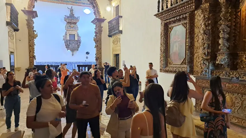 Foto 33 de 35 — Visitas do dia 14 de agosto de 2026.
