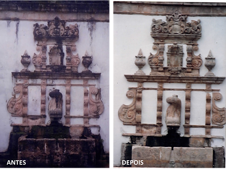 Fonte de São Francisco - antes da intervenção