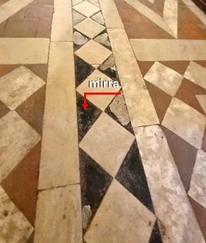 Detalhe piso sacristia - mirra