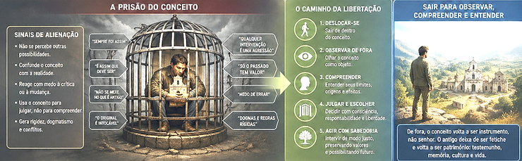 O processo da libertação
